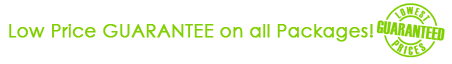 Low Price Guarantee on all packages